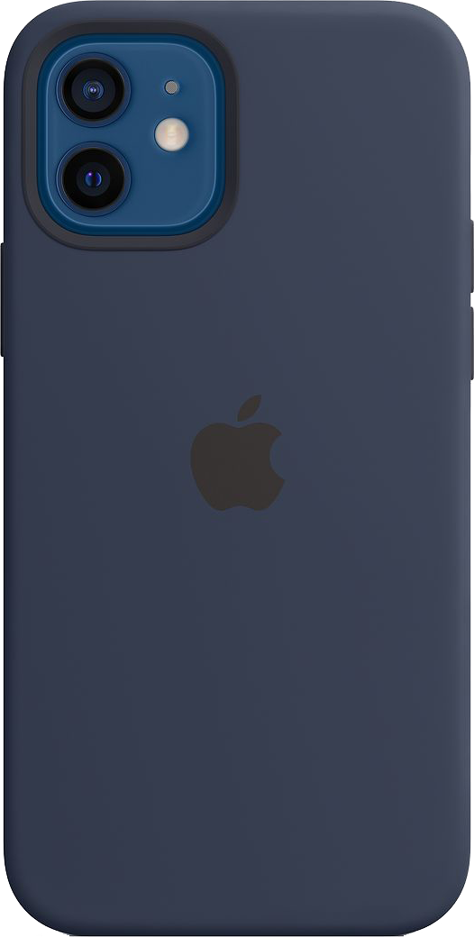 Чехол для Apple iPhone 12 Silicone Case MagSafe Синий