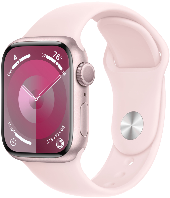 Apple Watch S9 45mm Pink Sport Band