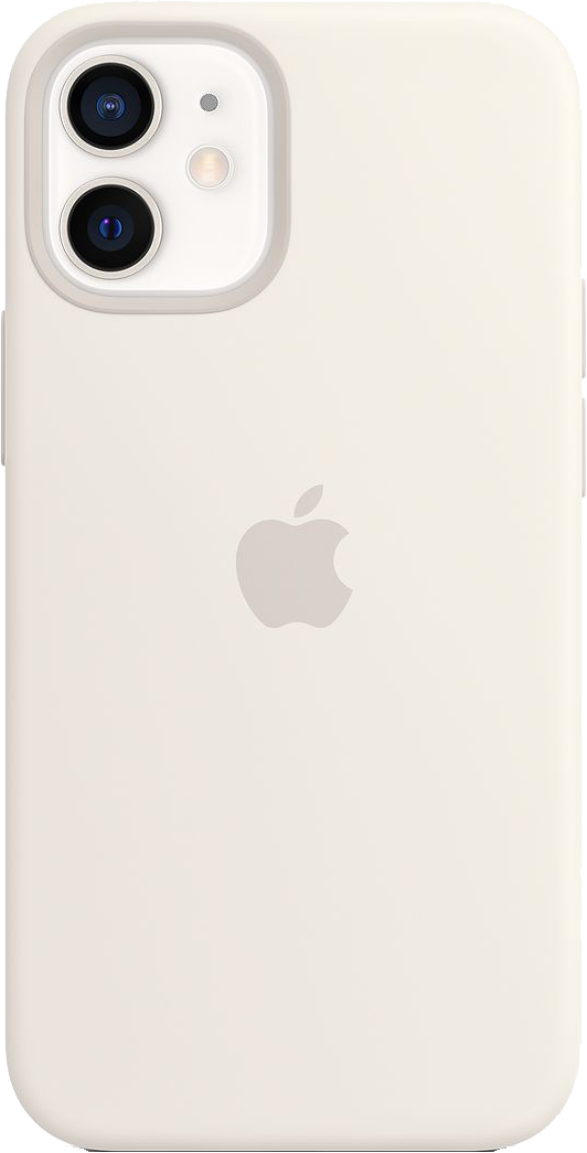 Чехол для Apple iPhone 12 Silicone Case MagSafe Белый