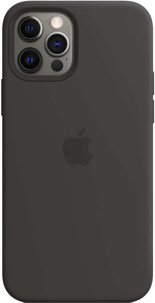 Чехол для Apple iPhone 12 Pro Max Silicone Case MagSafe Чёрный