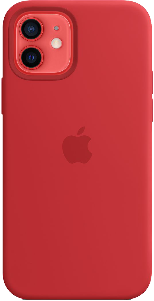 Чехол для Apple iPhone 12 Silicone Case MagSafe (PRODUCT) RED