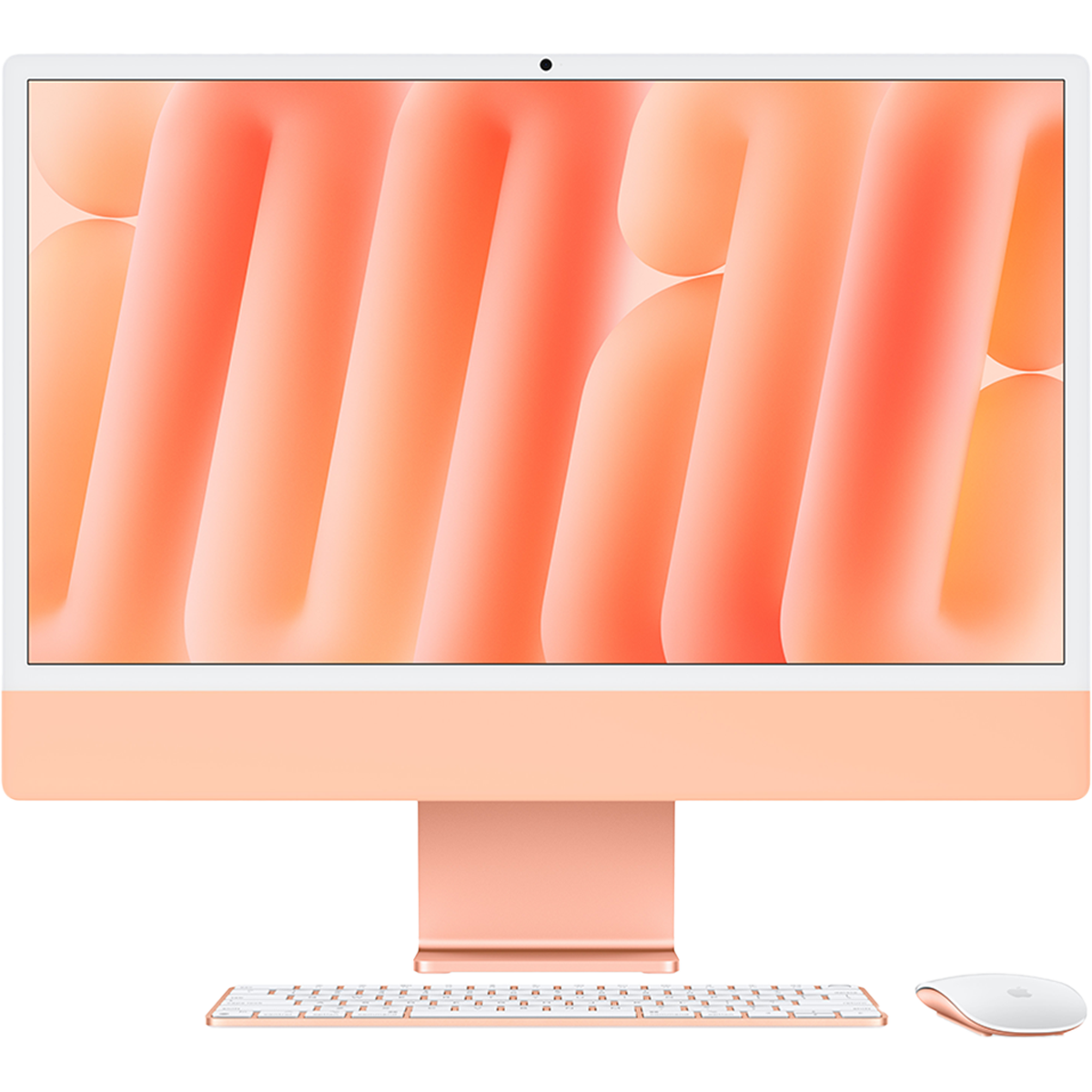 Apple iMac 24 4,5K M4 2024 (8 Core CPU, 8 Core GPU, 16/256) Orange